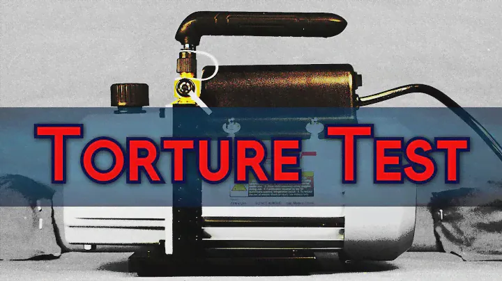 Harbor Freight Vacuum Pump Torture Test