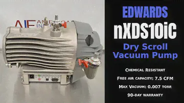 Edwards nXDS10iC Dry Scroll Vacuum Pump (Item - 5548L VAC PUMP)