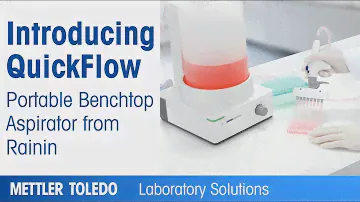 Portable Benchtop Aspirator | Rainin QuickFlow | Laboratory Vacuum