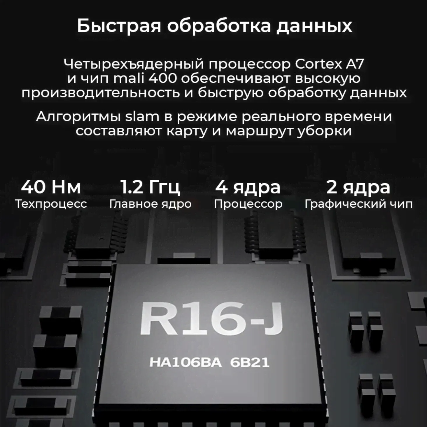 Робот-пылесос Xiaomi MI Robot Vacuum-Mop P LDS Global-1