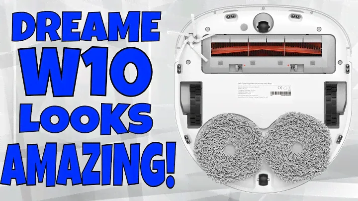 Dreame W10 Robot Vacuum & Self Washing Mop - Unboxing & Information WOW